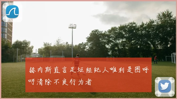 赫内斯直言足坛经纪人唯利是图呼吁清除不良行为者